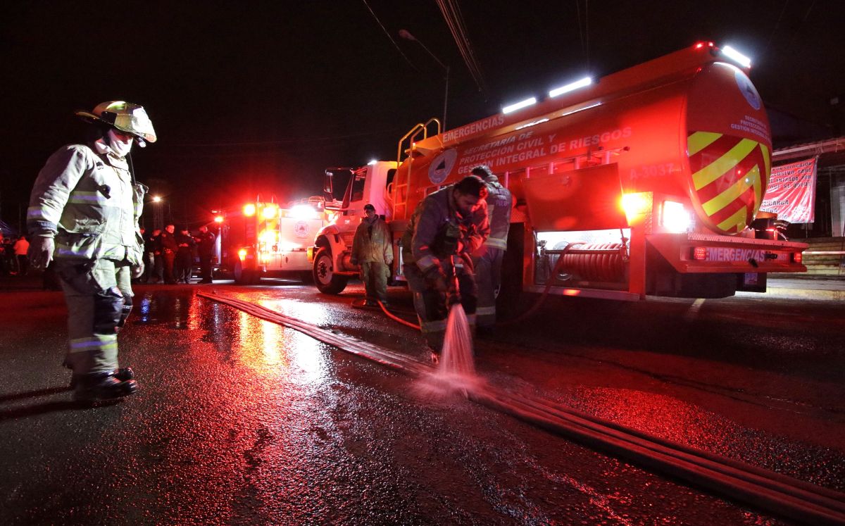 Incendio en el mercado Zapata | Agencia Enfoque