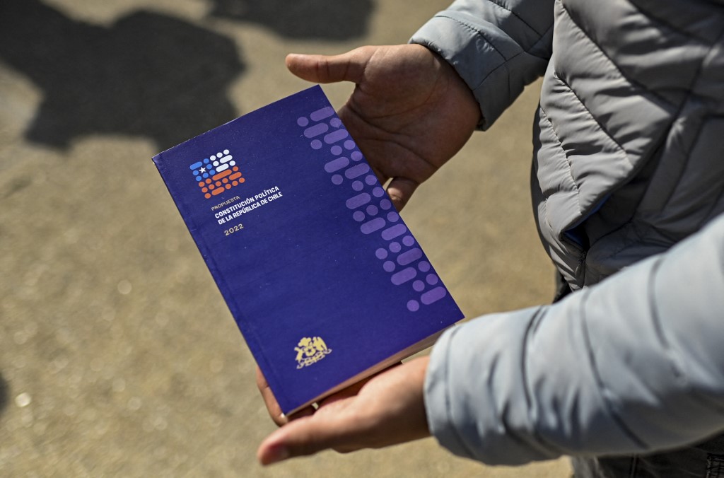 La nueva Constitución de Chile será votada este 4 de septiembre. (AFP)
