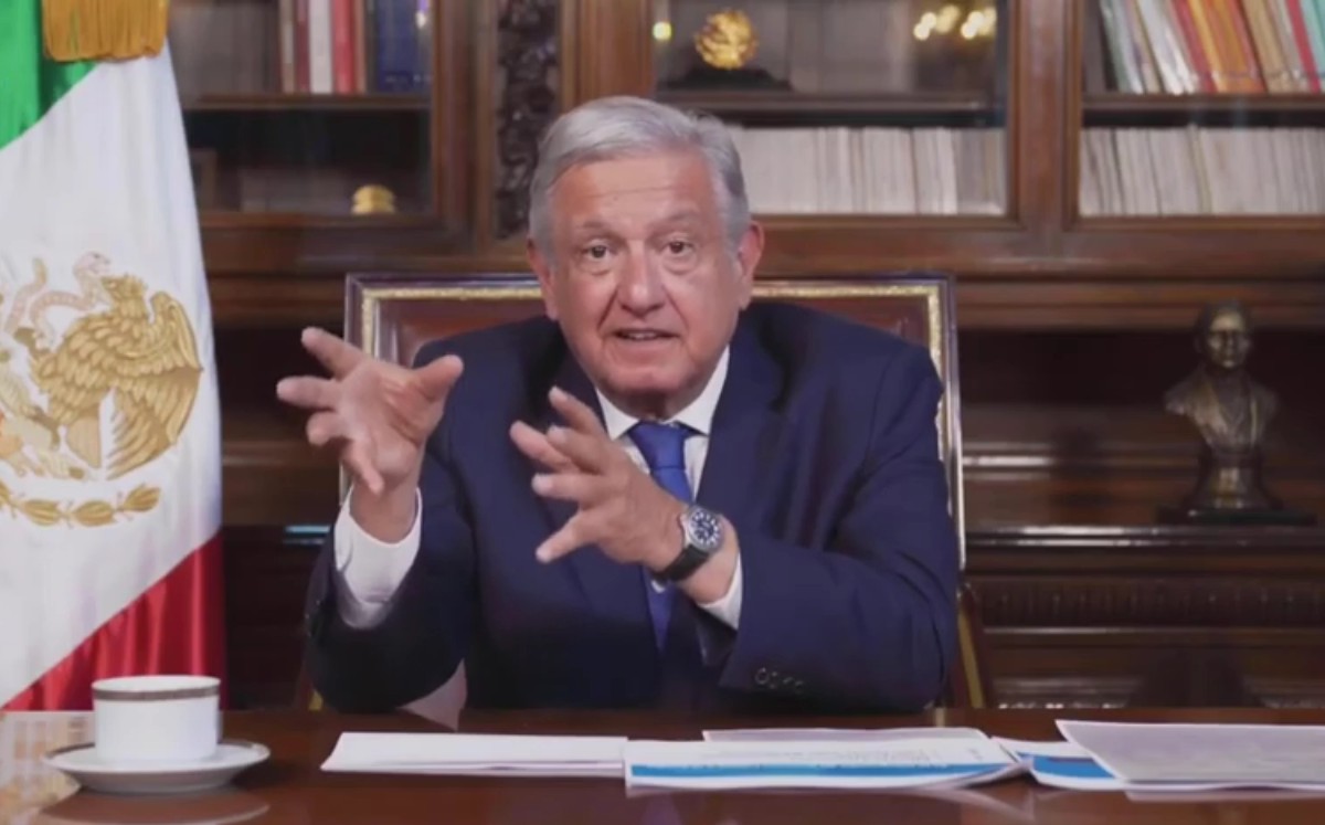 López Obrador expuso que no puede ocultar su simpatía y cariño por el pueblo brasileño. | Captura