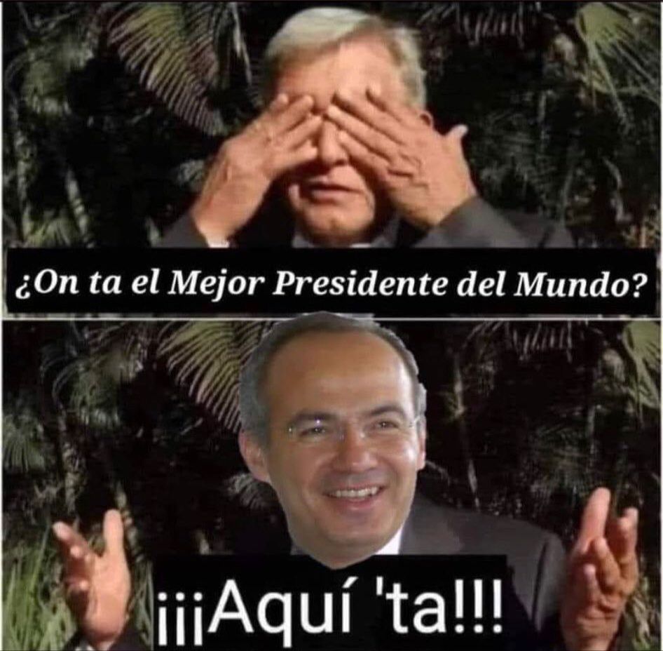 Memes del cumpleaños de Calderón