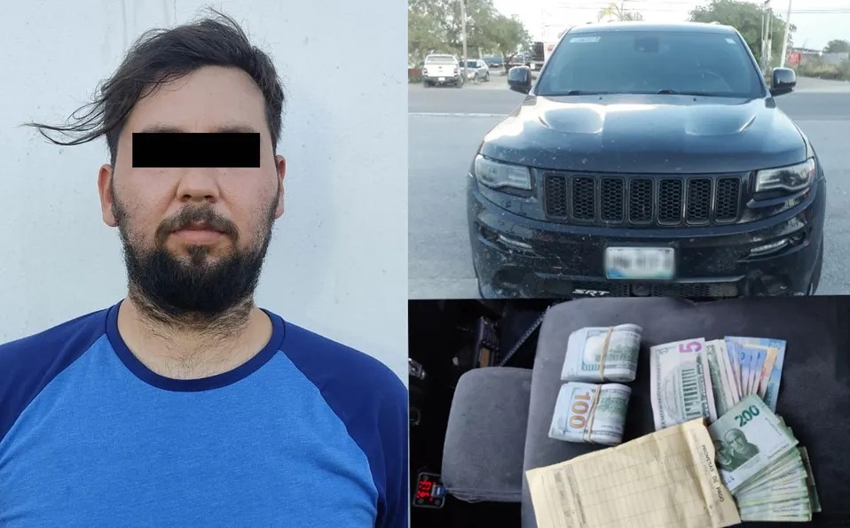 El sujeto fue identificado como Aarón, de 30 años. Foto: Especial