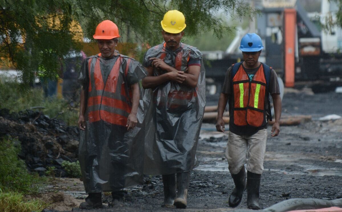 Mineros atrapados en Coahuila