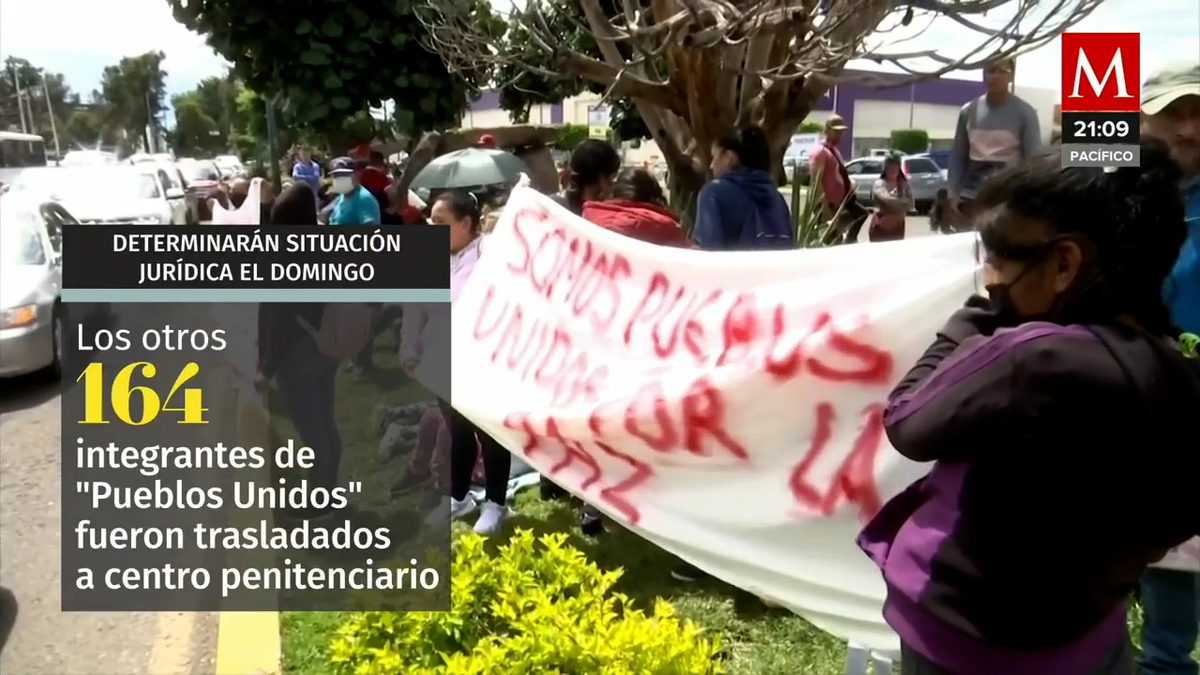 Vinculan a proceso a 3 menores integrantes de Pueblos Unidos