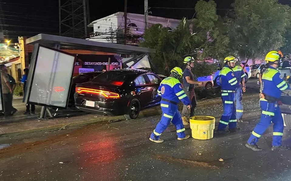 El accidente se registró la noche del jueves sobre la avenida Manuel Ordóñez
