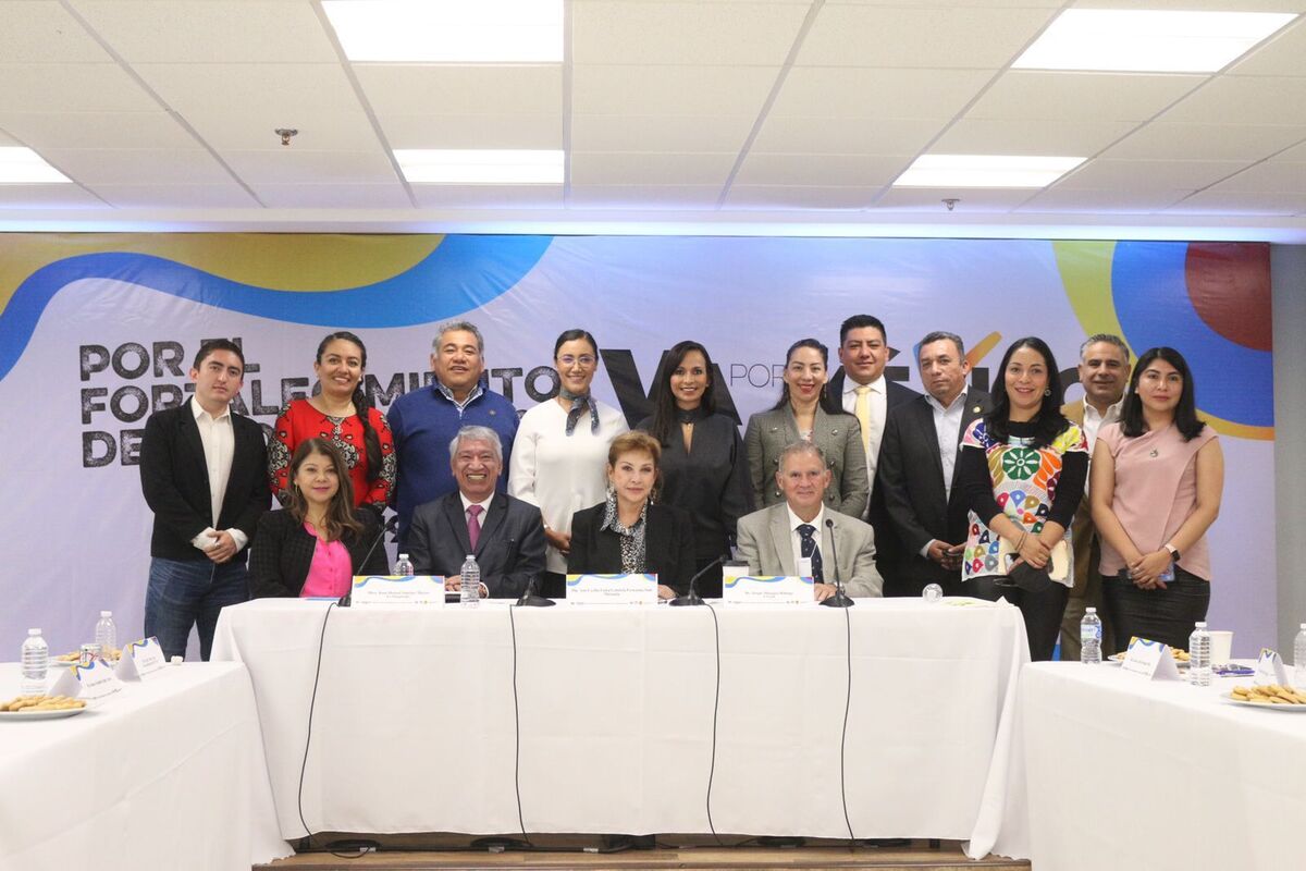 Cuarto foro de parlamento abierto organizado por la coalición 'Va Por México'. (Especial)