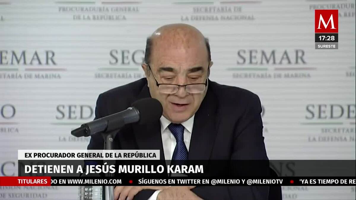 Detienen a Jesús Murillo Karam