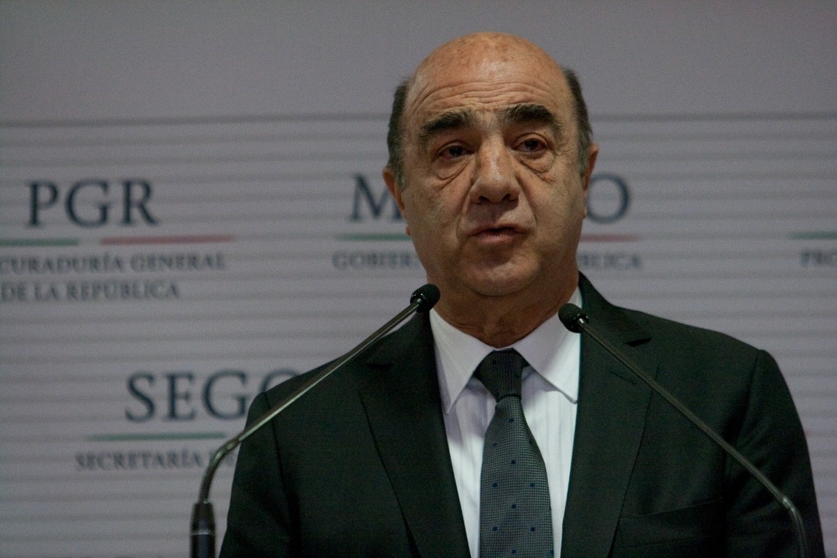 Jesús Murillo Karam, ex procurador general de la República. (Foto Javier García)