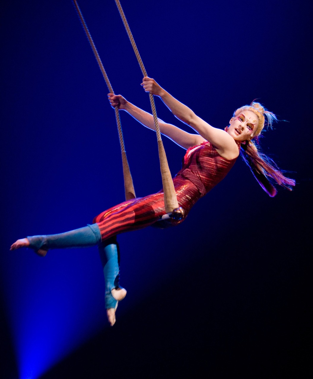 Kooza cuenta con algunos de los actos de más alto nivel de Cirque du Soleil. Especial