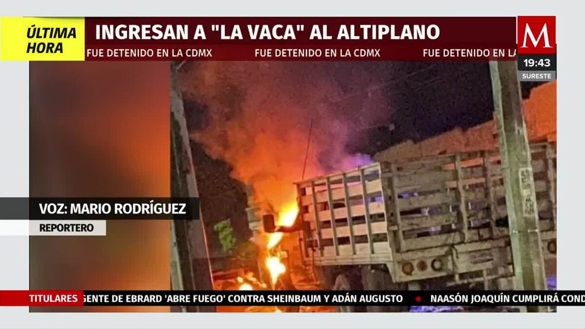 La Vaca' fue ingresado al penal del Altiplano