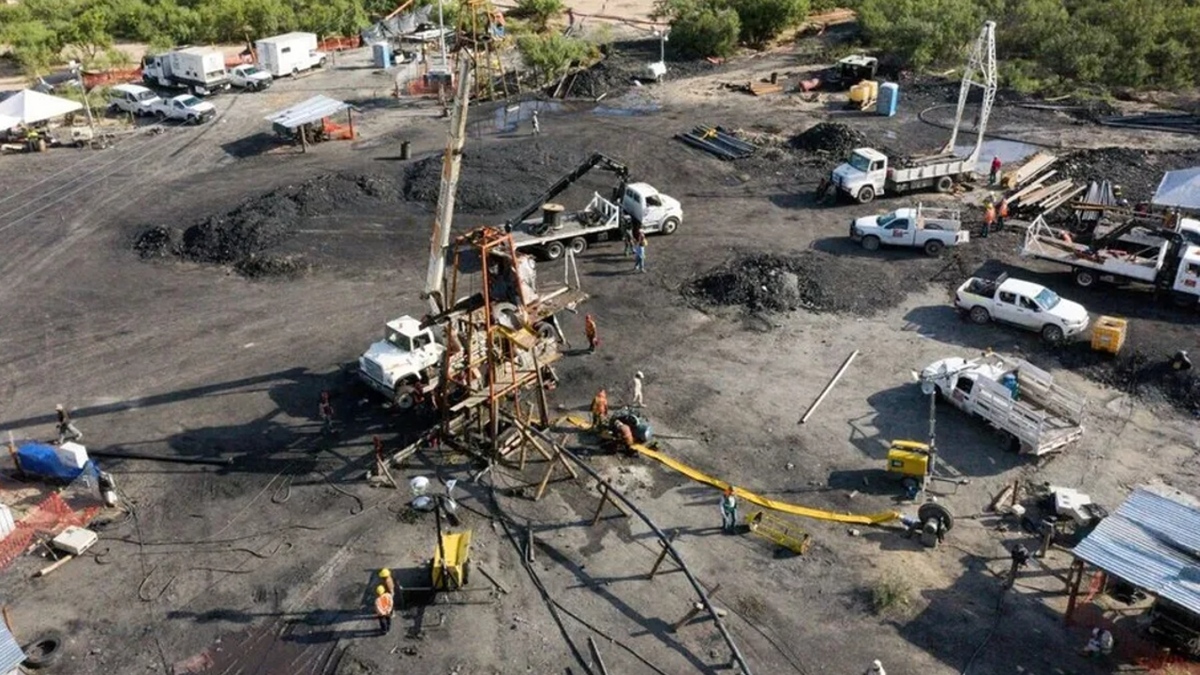 Niveles de agua en mina de Coahuila están disminuyendo