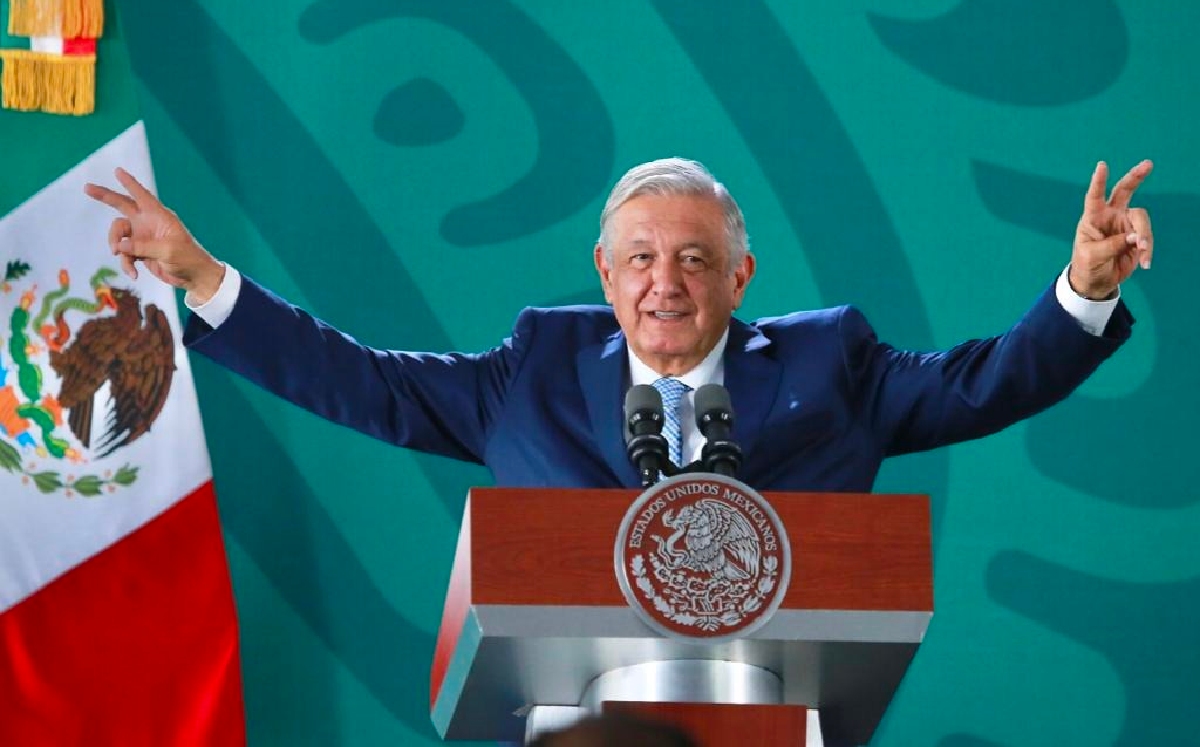 El Presidente en su conferencia mañanara de hoy desde Tijuana. | Ariel Ojeda