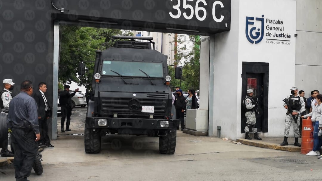 El presunto líder criminal que opera en Colima fue trasladado bajo un operativo coordinado entre Sedena y SSC. (Jorge Becerril)