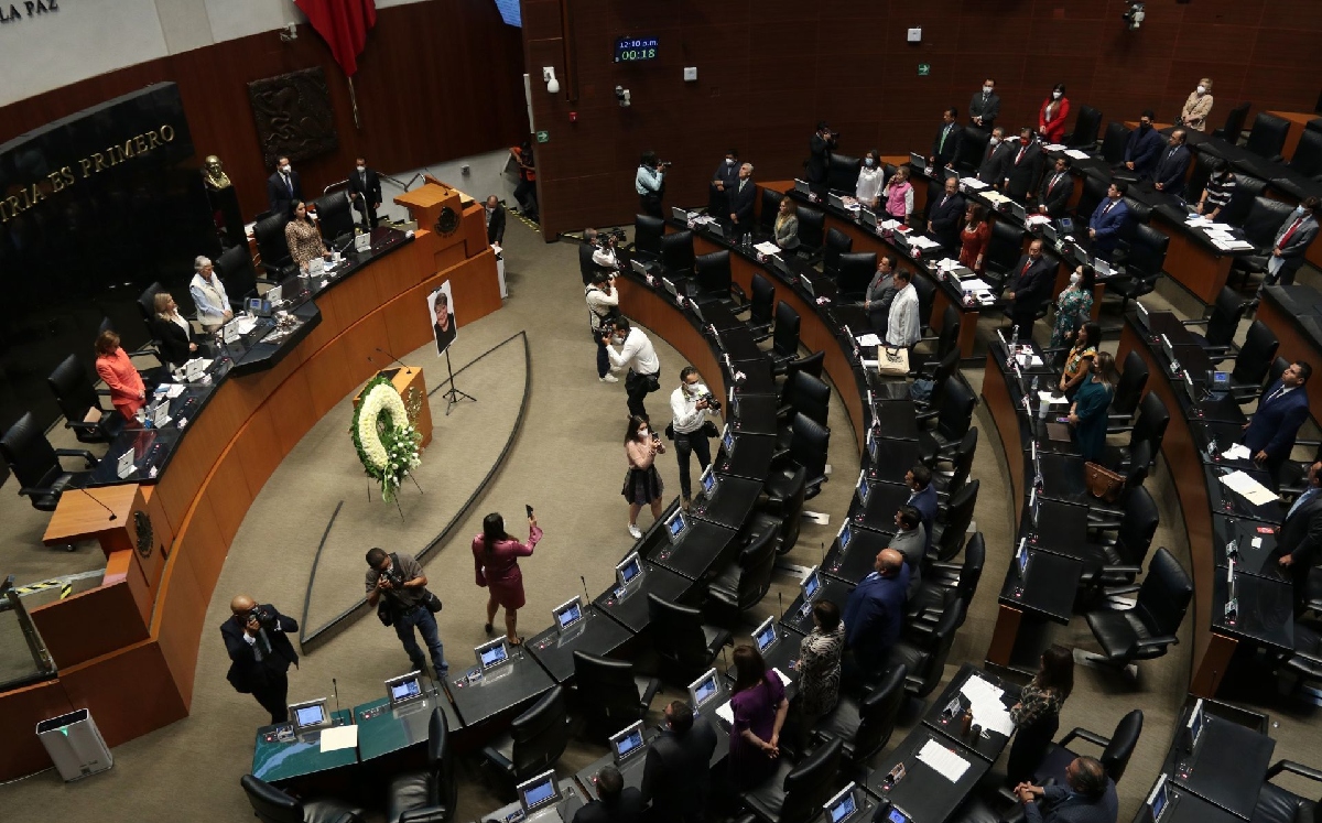 La sesión de la Comisión Permanente se lleva a cabo en el Senado. | Cuartoscuro