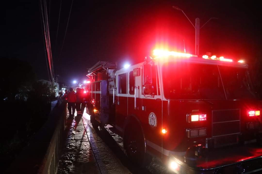 Bomberos y Protección Civil de Tula están en alerta. (Cortesía)