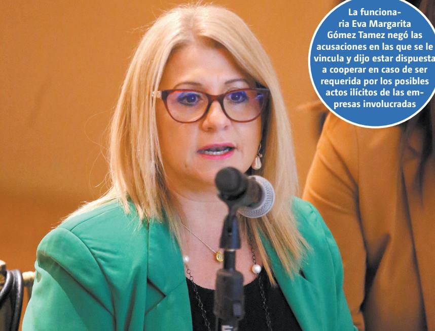 Gómez Tamez negó, en comunicado, cualquier nexo con las empresas fantasma. Jorge López