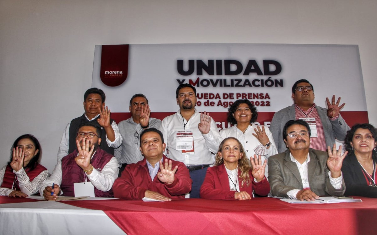 Olga Romero, nueva presidenta de Morena en Puebla | Melanie Torres