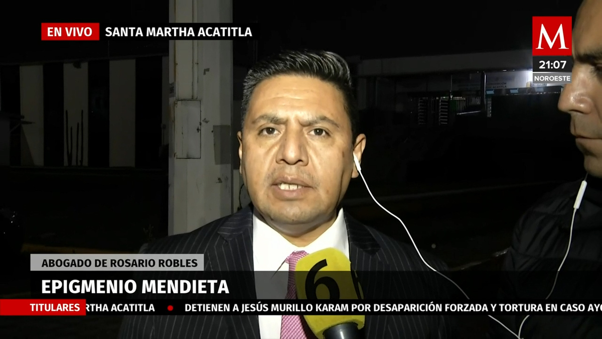 Rosario Robles continuará su proceso en libertad: Epigmenio Mendieta