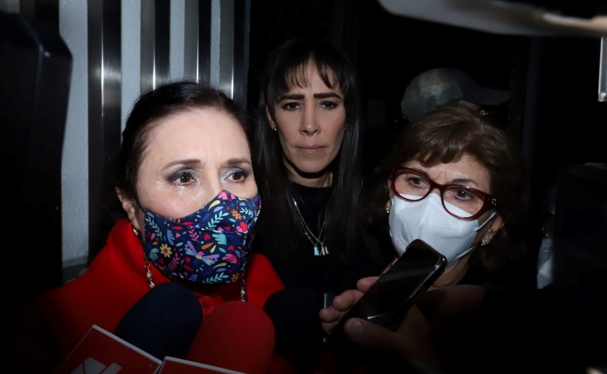 Rosario Robles dejó el penal de Santa Martha Acatitla anoche. | Juan Carlos Bautista