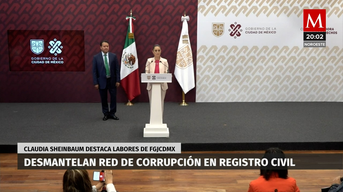 Agentes de FGJ de CdMx detienen a funcionarios del Registro Civil