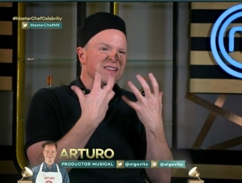 Arturo López Gavito en MasterChef Celebrity