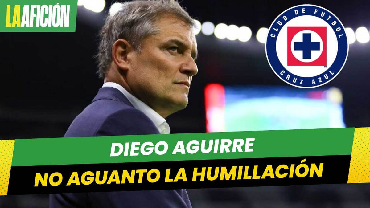 Diego Aguirre renuncia como entrenador de Cruz Azul