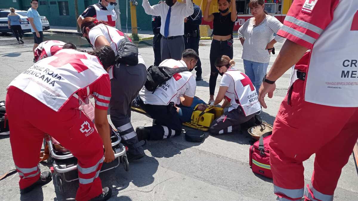 La mujer iba de acompañante en una motocicleta. | Especial
