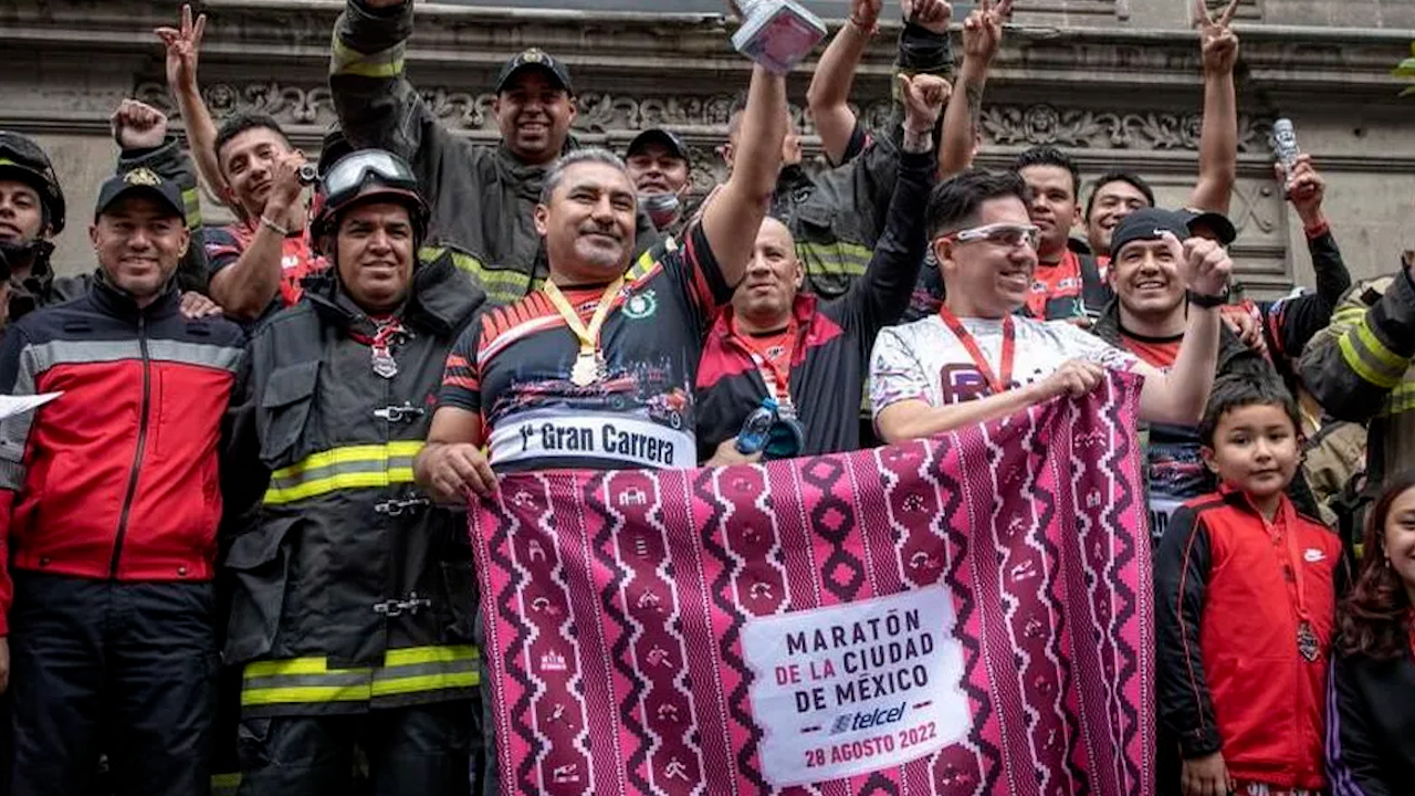 Así se vivió la primera Gran Carrera del Cuerpo de Bomberos de la CdMx