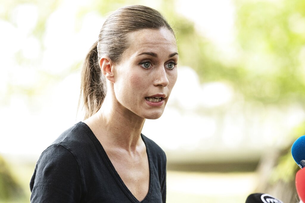 La prueba de drogas a Sanna Marin ocurrió tras el video. | AP
