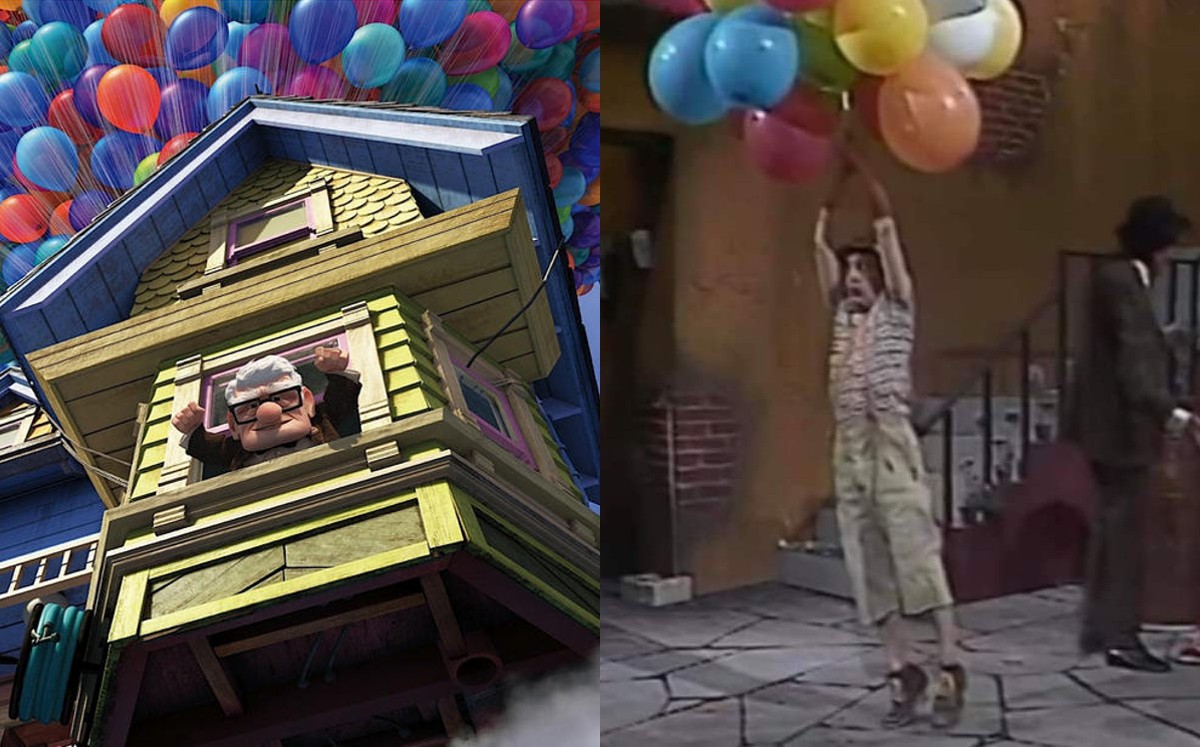 Referencias al cine con escenas del Chavo del 8