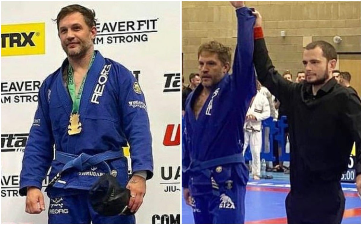 Tom Hardy gana campeonato de jiu jitsu