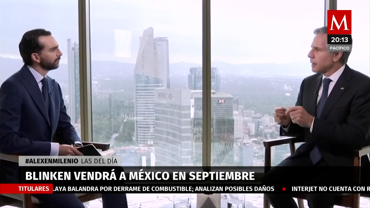 Antony Blinken visitará México en septiembre