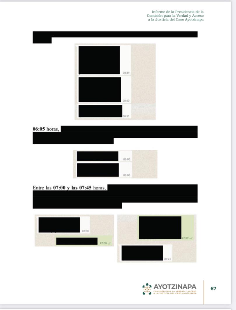 Informe Ayotzinapa