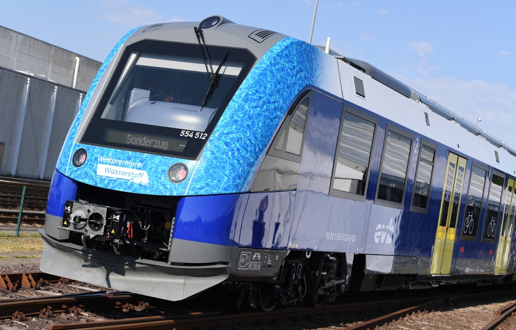 El tren es a base de hidrógeno | AFP