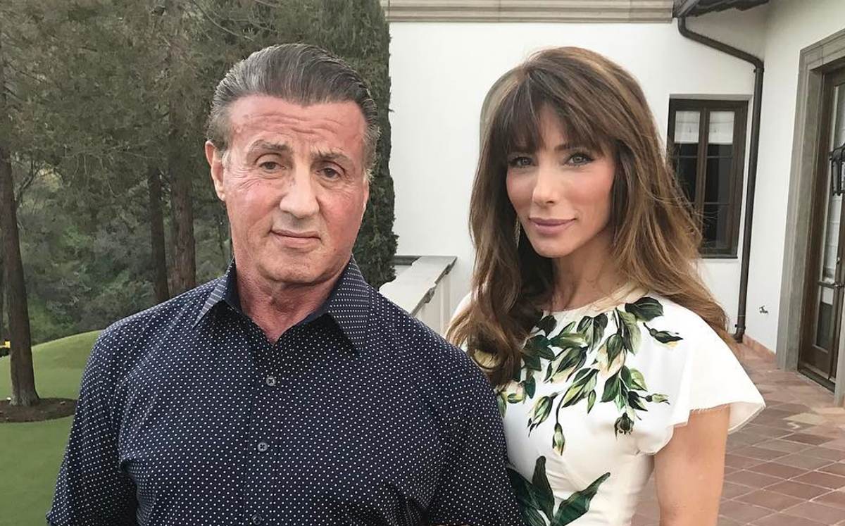 La esposa de Sylvester Stallone pide algunas condiciones para separarse del actor (Instagram).
