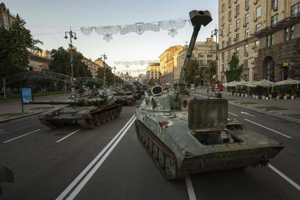 La guerra entre Rusia y Ucrania cambió todo el panorama geopolítico mundial. (AP)