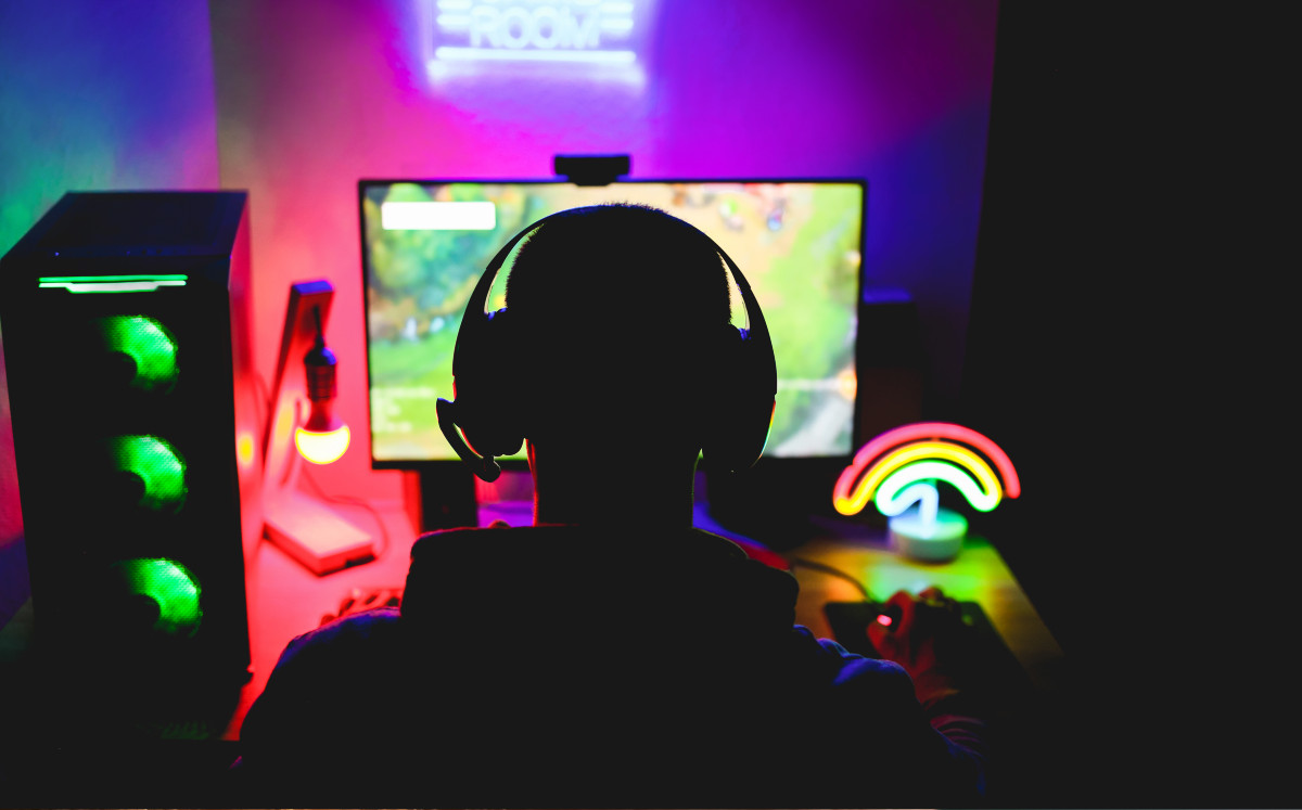 Joven gamer (Shutterstock).