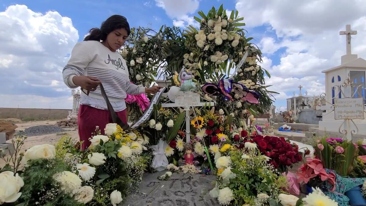 Mary Jane Mendoza, madre de la niña fallecida. (Rocío López)
