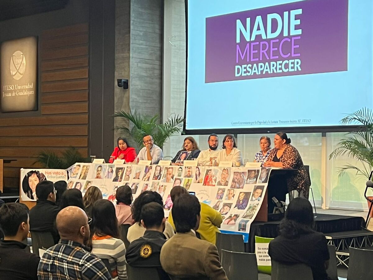 Presentación del libro Nadie Merece Desaparecer. (Pablo Núñez)