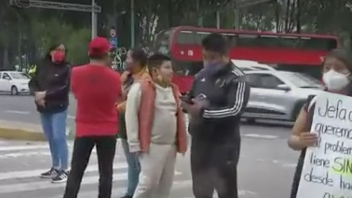 Protestan vecinos por falta de agua en alcaldía Cuauhtémoc- Grupo Milenio