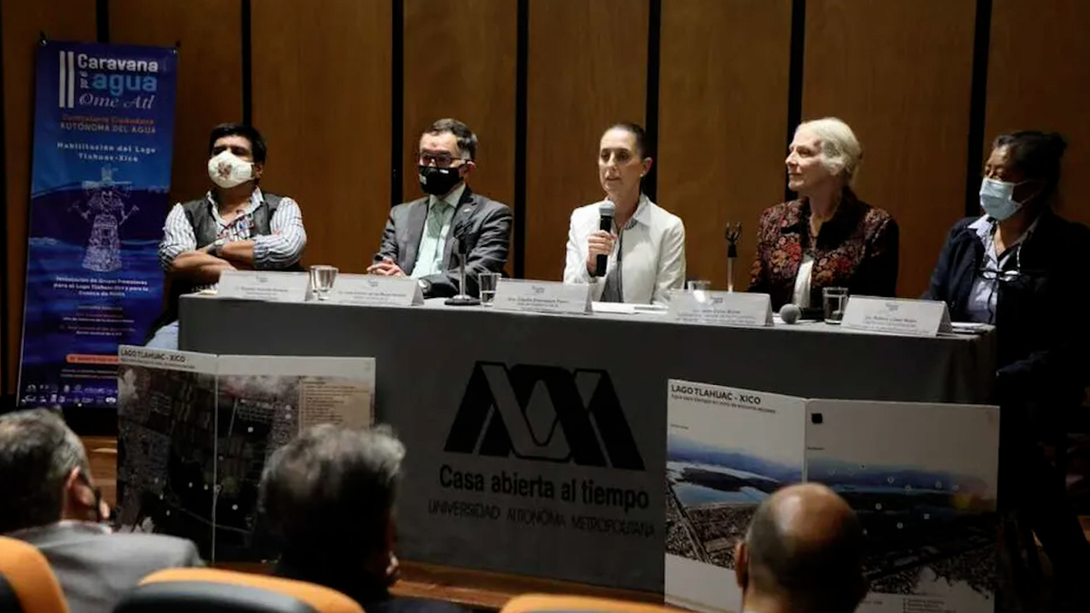 Sheinbaum asegura que el agua es un derecho que ningún gobierno debe privatizar