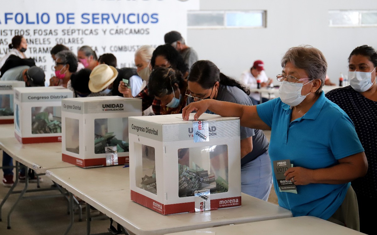 Inicio del proceso de elección de los consejeros del Movimiento de Regeneración Nacional. (Rolando Riestra)