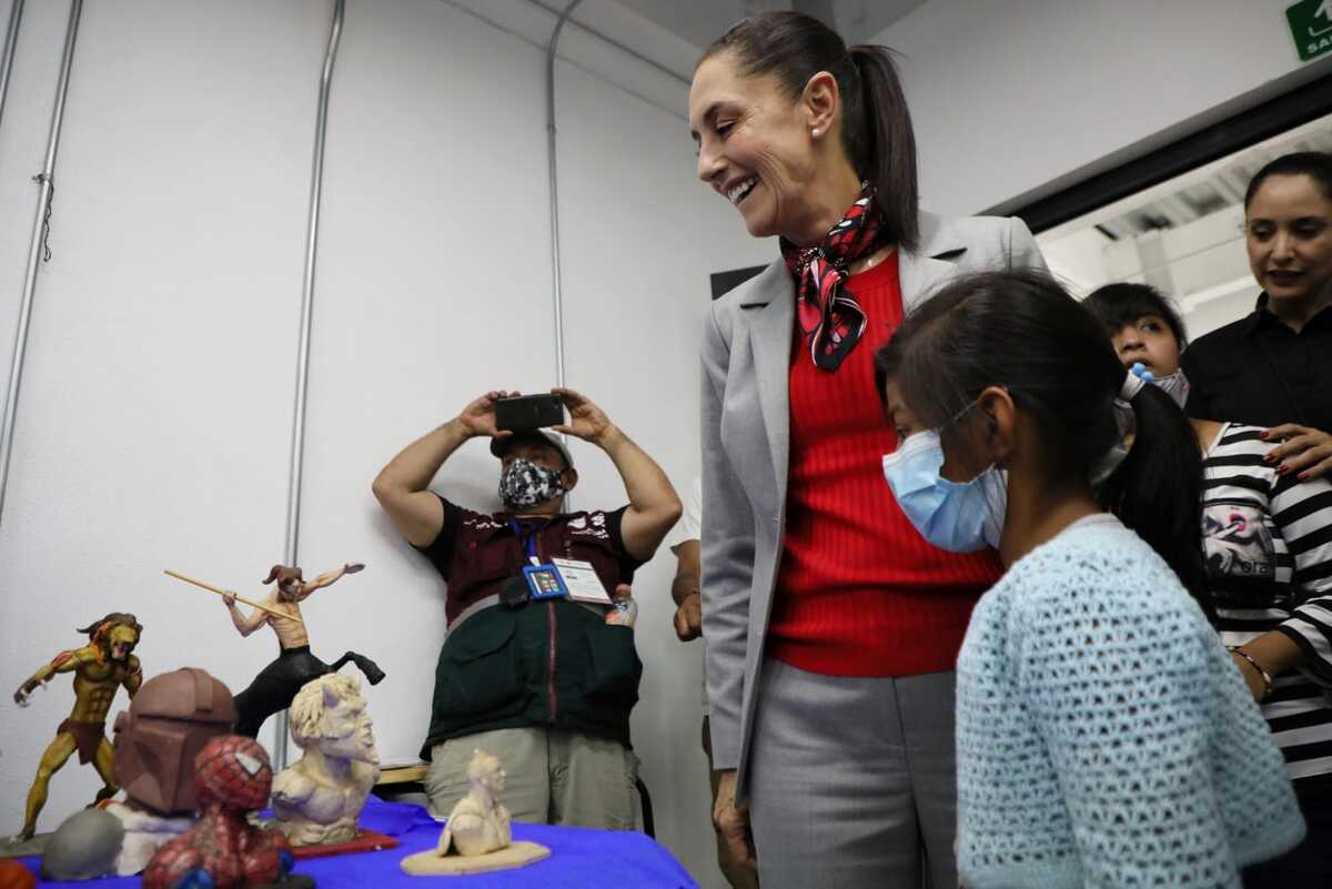 La jefa de Gobierno presentó los talleres que tendrá dicho lugar. (Especial)