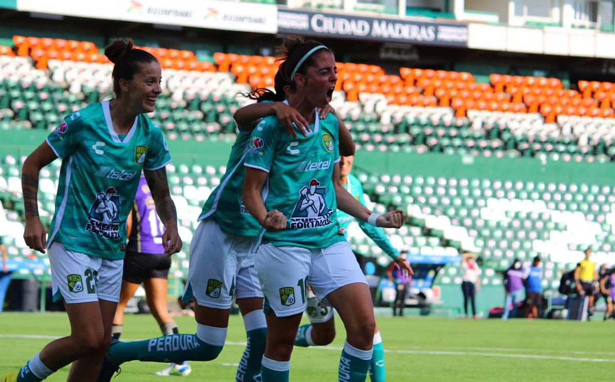 León Femenil suma su primer victoria en el Nou Camp  / Monserrat Yepez