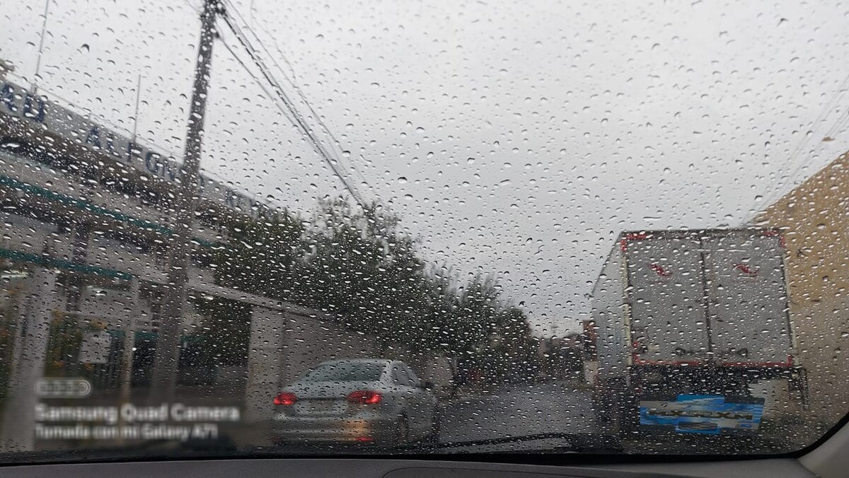 Se registran lluvias y tormentas eléctricas en Nuevo León. Foto: Especial