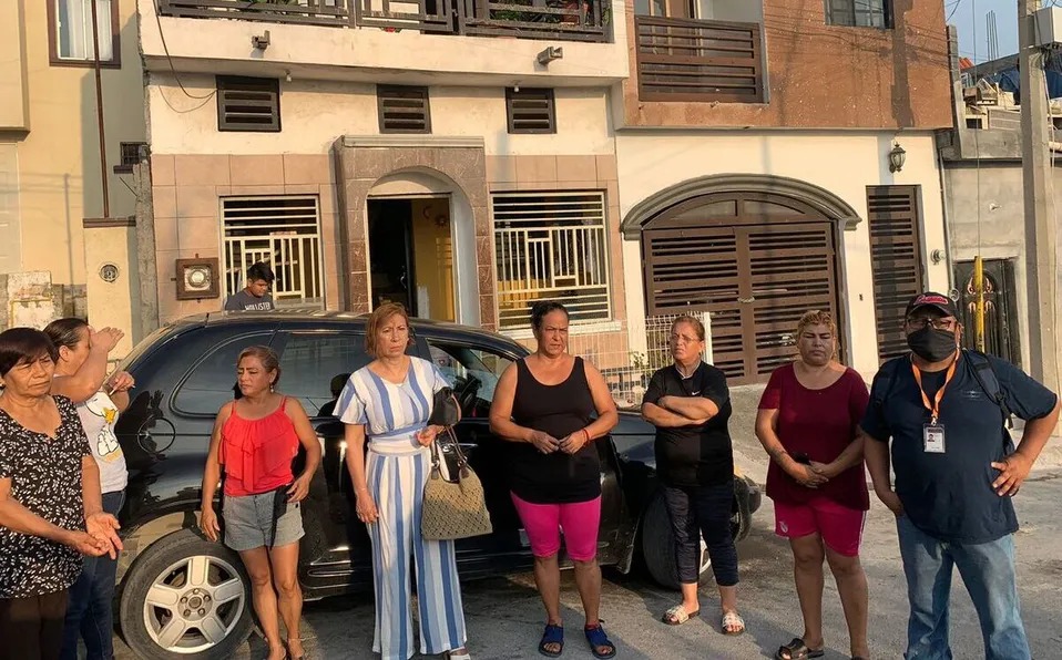 Vecinos de la colonia Pedregal de Escobedo señalaron que llevan 4 meses sin agua. Foto: Pedro Delgado