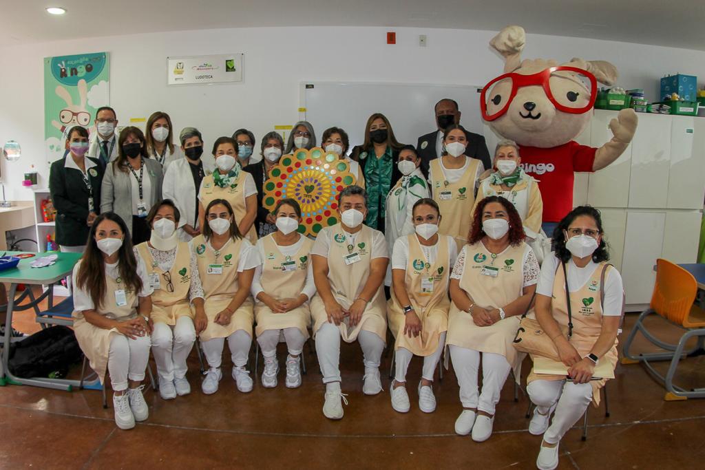 Algunos integrantes del Voluntariado del IMSS Jalisco (Cortesía)