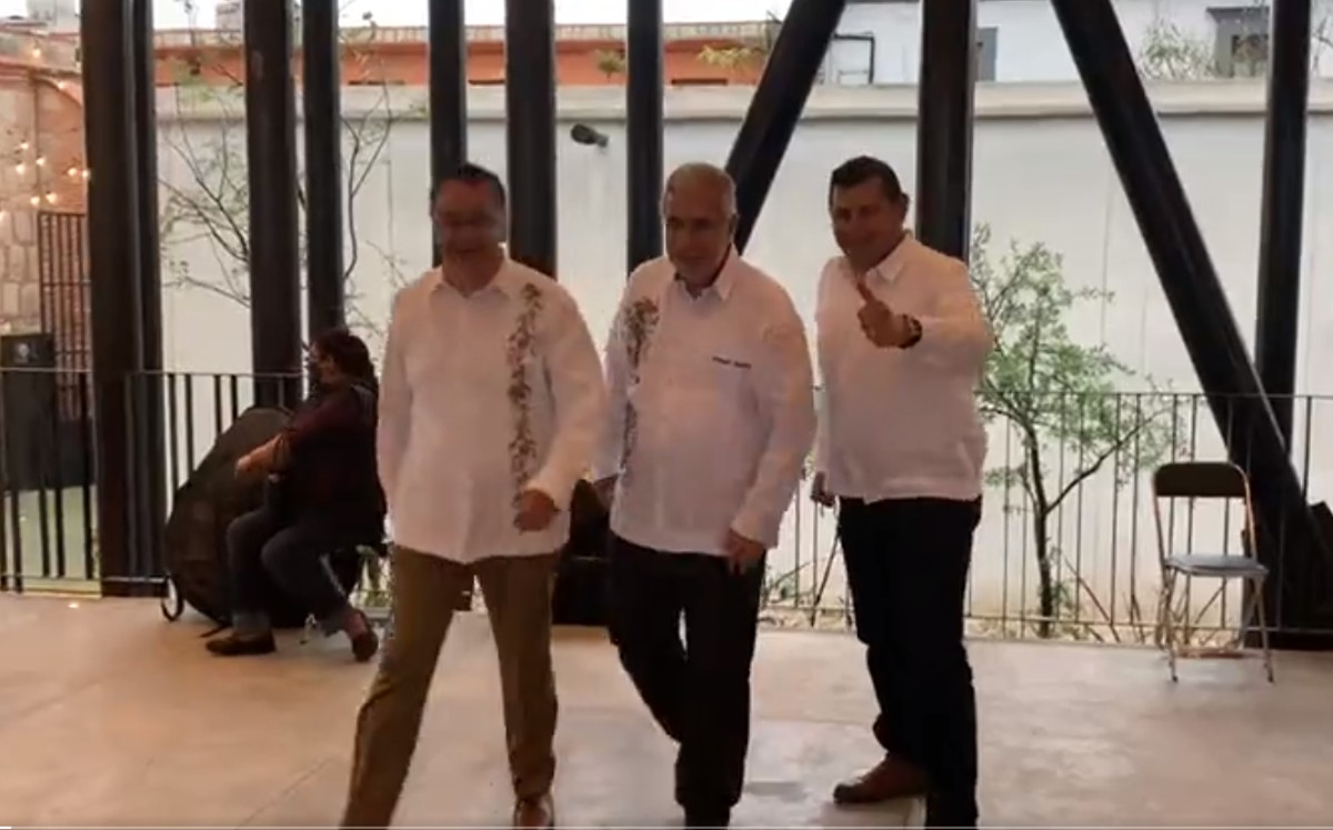Aspirantes a la presidencia del Senado de la República. (Captura)