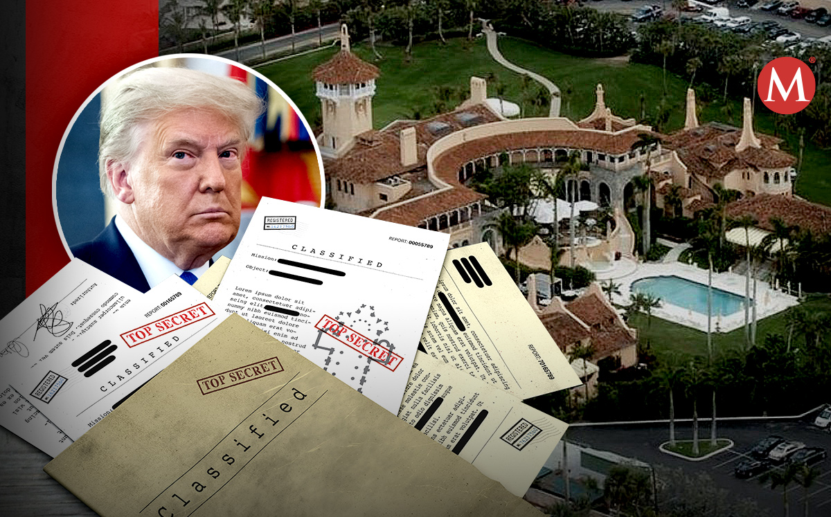 El FBI declaró que encontró los documentos entre revistas, periódicos y mensajería.