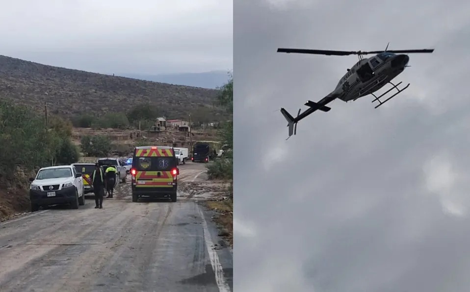 El operativo de los cuerpos de auxilio y seguridad se reactivó con apoyo de un helicóptero del Gobierno del Estado y drones.