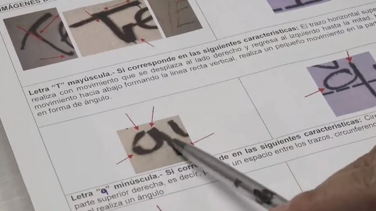 Peritajes encuentran similitudes entre escritura de Luz Raquel y pintas en muro: Fiscalía